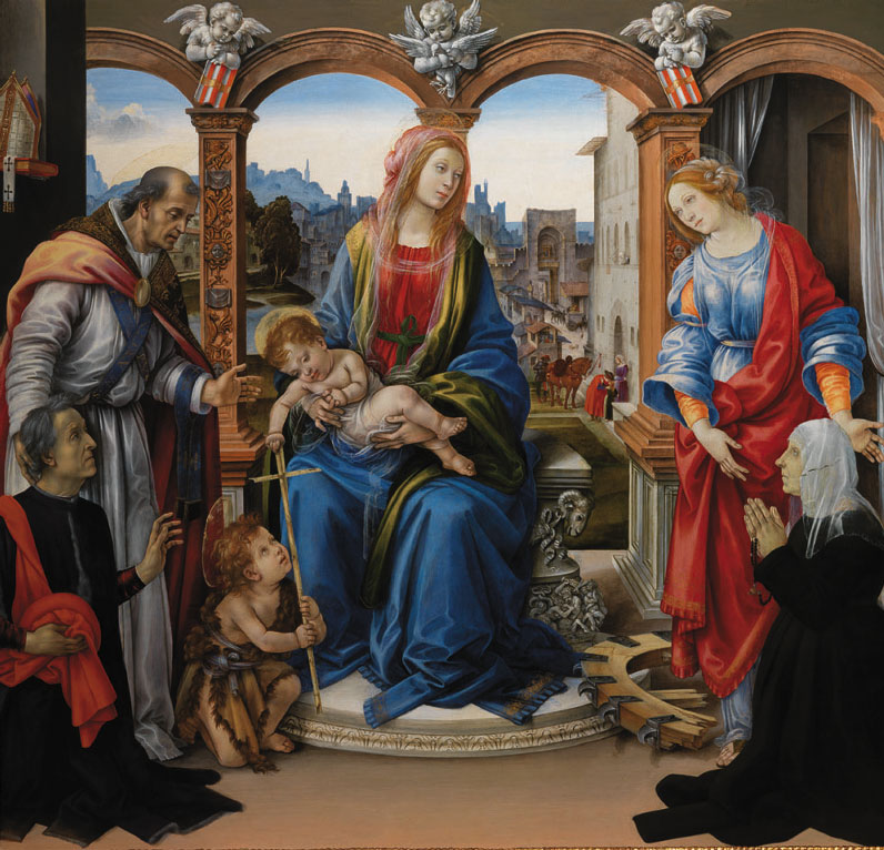 Filippino Lippi Pala Nerli 1485-1488