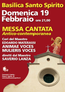 Messa cantata in Santo Spirito