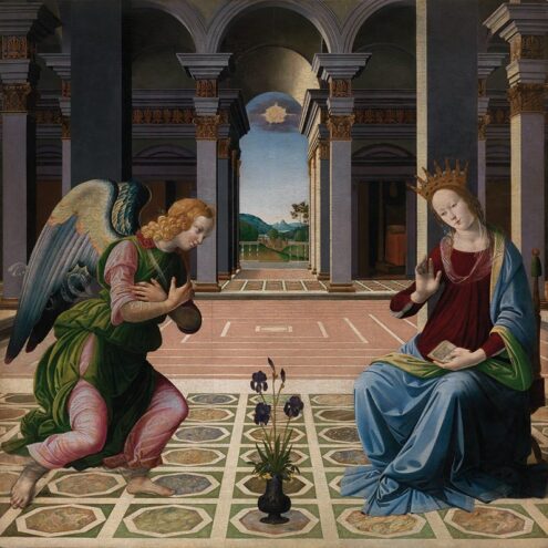 Pietro del Donzallo, Virgin announced